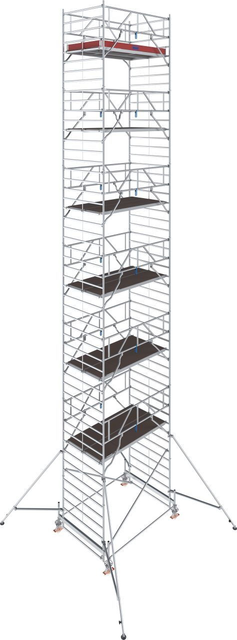 Krause STABILO Professional gurulóállvány, 500 -as sorozat, mezőméret: 2.5 m x 1.5 m, munkamagasság: 14.5 m termék fő termékképe