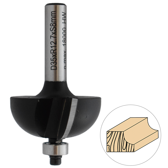 Abraboro 35 x 59 / 16 | 12.7 mm homorulatmaró kísérő csapággyal termék fő termékképe