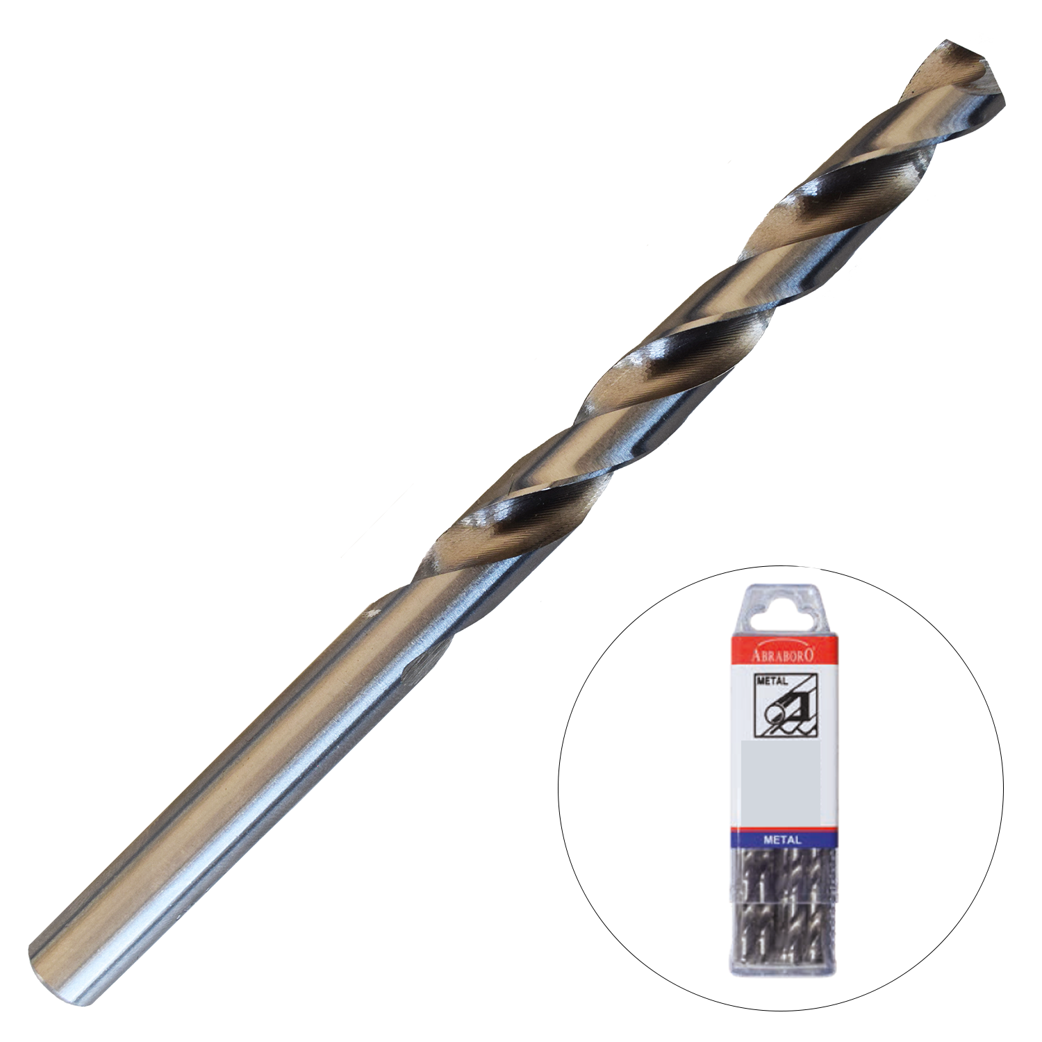 Abraboro 9.7 x 133 / 87 mm HSS-GS fémfúró X-Pack, 10 db/csomag termék fő termékképe