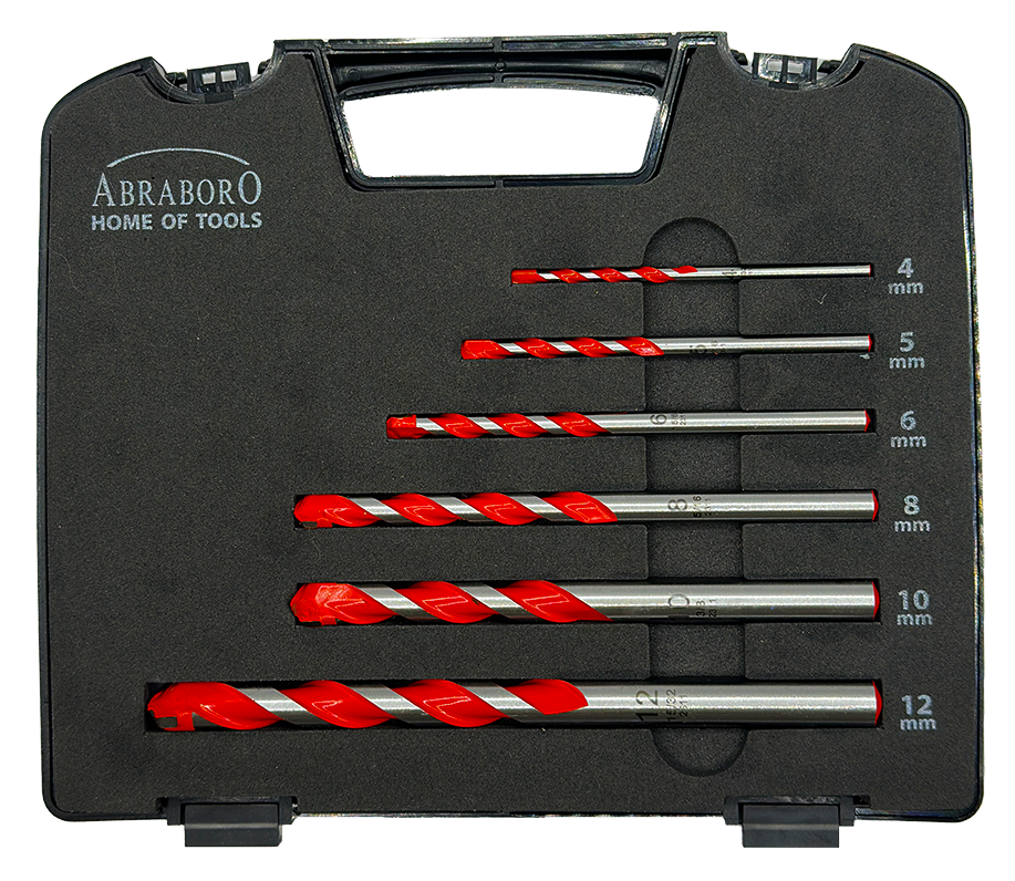 Abraboro Multi univerzális fúrószár készlet, 6 részes termék fő termékképe