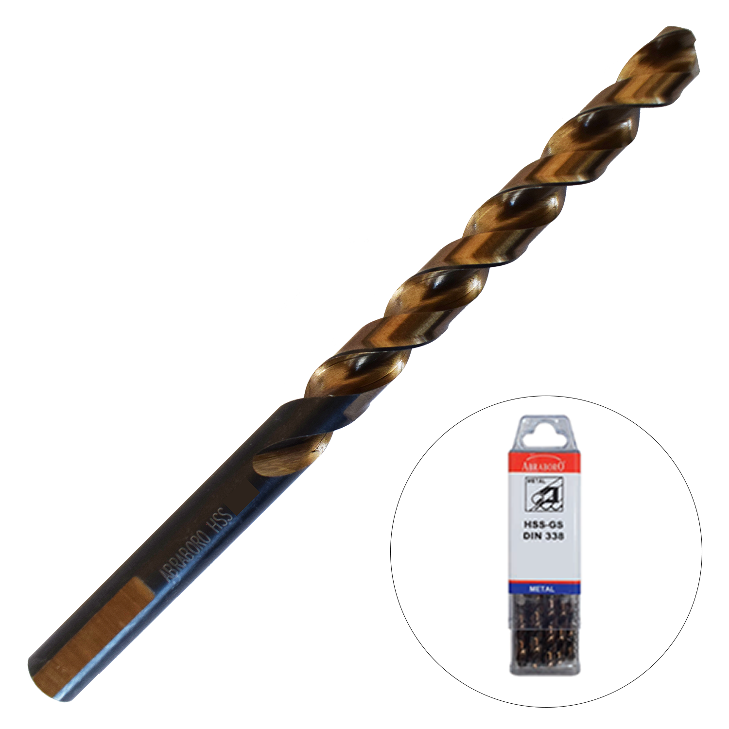 Abraboro 2 x 49 / 24 mm MULTISPEED HSS-GS fémfúró X-Pack, 10 db/csomag termék fő termékképe