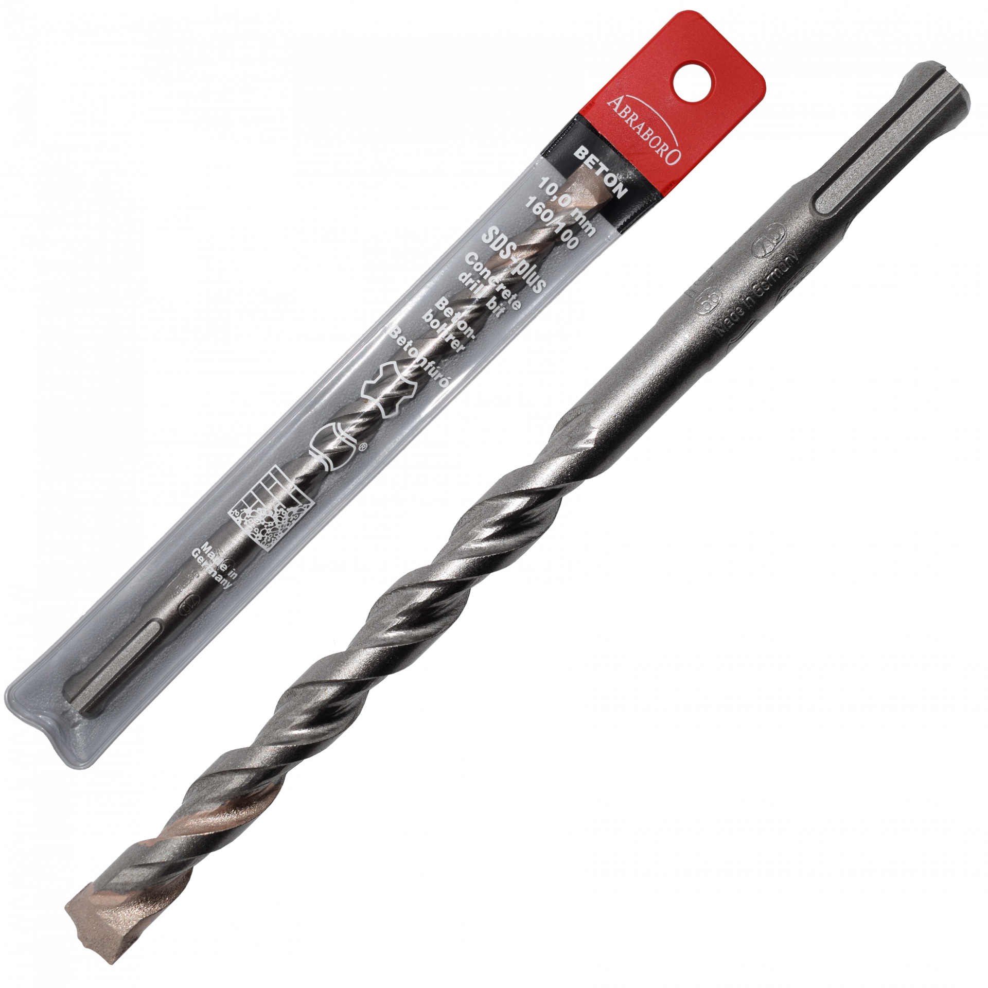 Abraboro 8 x 160 / 100 mm SDS-plus TWIXX betonfúró műanyag tasakban termék fő termékképe