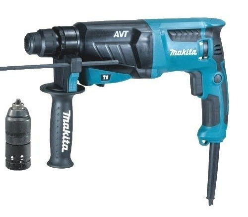 Makita HR2631FT SDS-plus fúró-vésőkalapács cseretokmánnyal termék fő termékképe