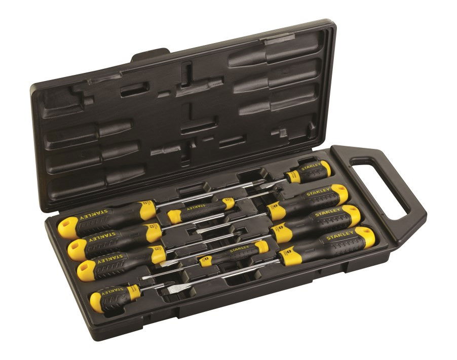 Stanley 2-65-005 CushionGrip™ csavarhúzó készlet, 10 részes termék fő termékképe