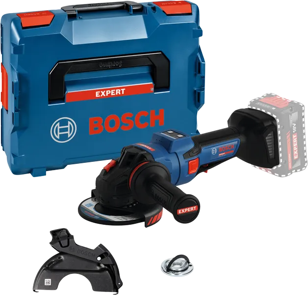 Bosch EXPERT EXWS18V-15PS BITURBO akkus sarokcsiszoló (akku és töltő nélkül, L-BOXX-ban) termék fő termékképe